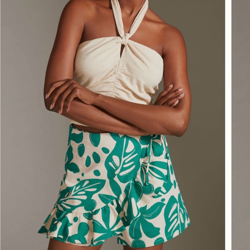 Corey Lynn Calter Ruffled Skort
